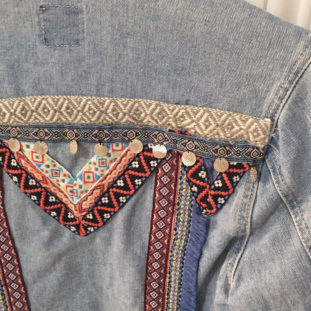 Festival denim jacket - Picture 6 of 16